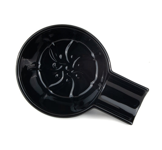 Yaqi Brush Plastik Siyah Tıraş Kasesi, Tırtıklı Tabanıyla Hızla Köpürme Özelliği, Geniş İç Hacimli Tıraş Tası