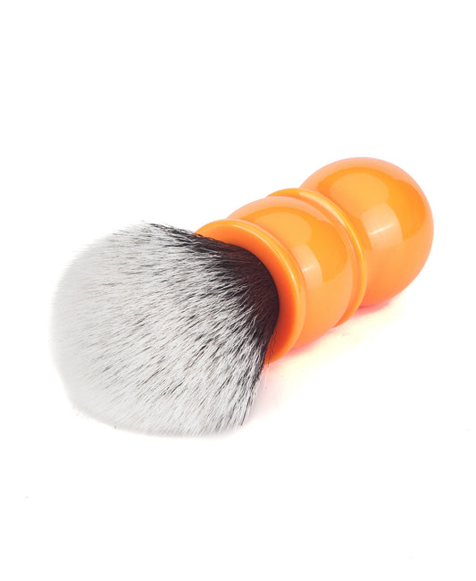 Yaqi Brush Butterscotch Tuxedo Sentetik Tıraş Fırçası, Hızlı Köpürtme ve Çabuk Kurumaya Sahip, Bakteri Tutmaz