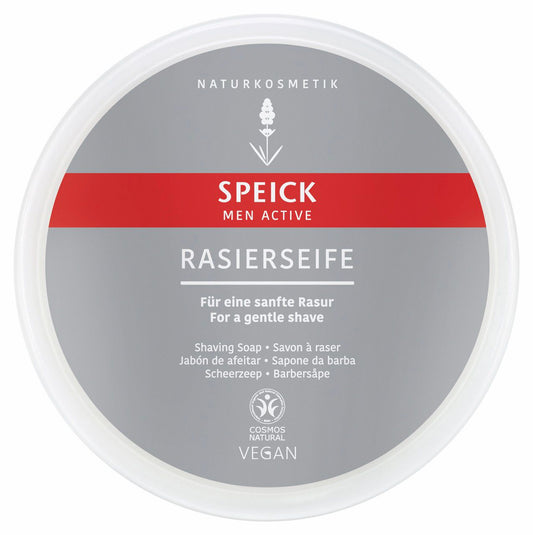 Speick Men Active Tıraş Sabunu 150 gr | Doğal İçerik, Yoğun Köpük, Hassas Ciltler İçin