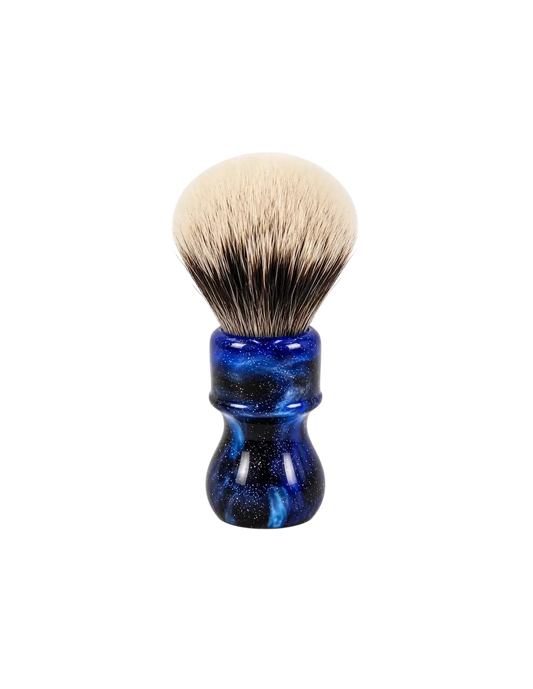 Yaqi Yıldızlı Gece Two Band Finest Badger 24 mm Porsuk Kılı Tıraş Fırçası