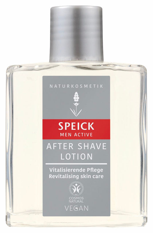 Speick Men Active Tıraş Sonrası Losyon 100 ml | Hassas Ciltler İçin, Doğal İçerik, Ferahlatıcı & Yatıştırıcı After Shave