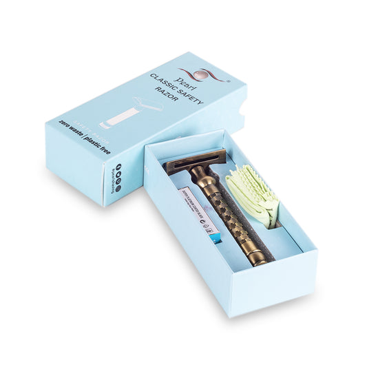 Pearl Antik Taraksız Jiletli Tıraş Makinesi, Orta Agresif Taraksız Geleneksel Tıraş Makinesi