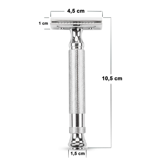 Pearl L-55CC Taraksız Jiletli Tıraş Makinesi, Krom