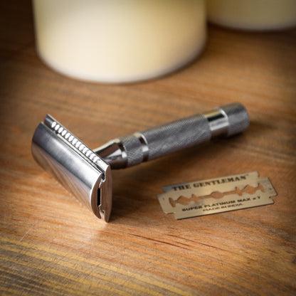 Pearl Shaving Krom Kaplama Taraksız Jiletli Tıraş Makinesi, Düşük Maliyetli Tahrişsiz Manuel Tıraş Bıçağı