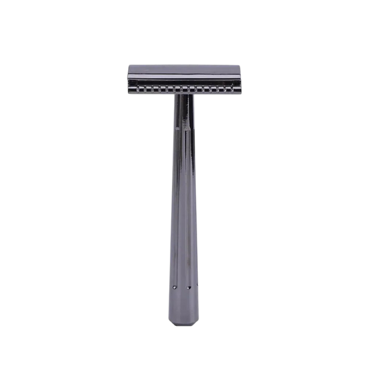 Yaqi Single Edge Gunmetal Classic Razor, Highly Aggressive Traditional Shaving Tool