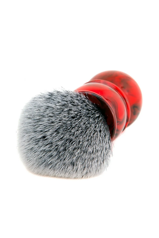 Yaqi Kırmızı Reçine Saplı Sentetik Tıraş Fırçası, Hızlı Köpürtme ve Çabuk Kuruma Özelliği