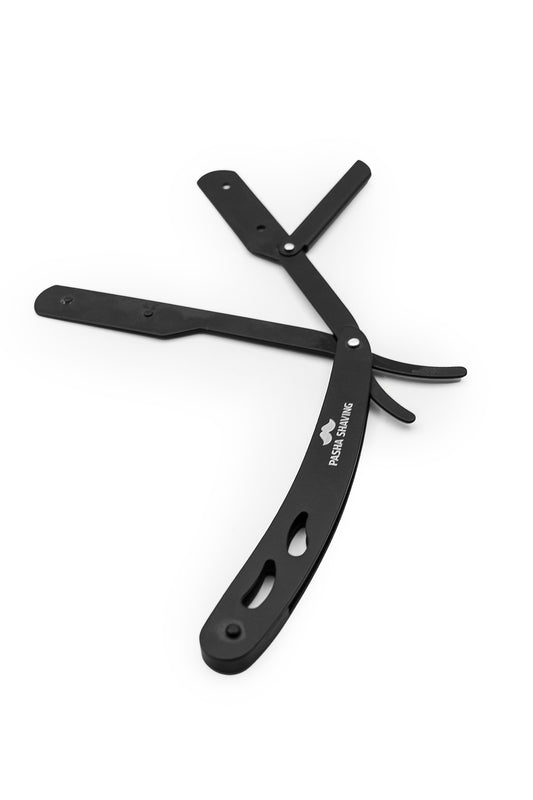 Pasha Shaving Paslanmaz Çelik Jiletli Usturası, Siyah