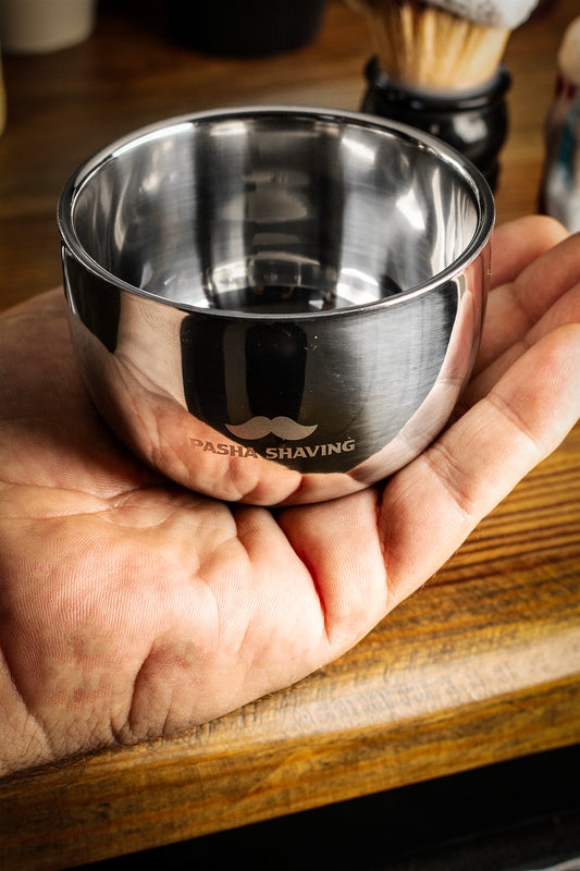 Pasha Shaving Tıraş Kasesi, Krom