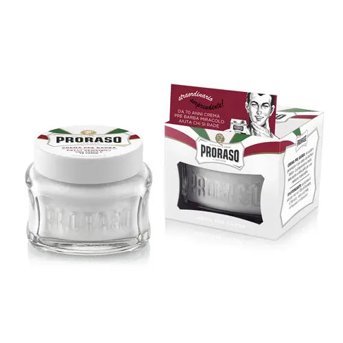 Proraso Tıraş Öncesi Kremi - Yeşil Çay ve Yulaf Özlü, 100ml