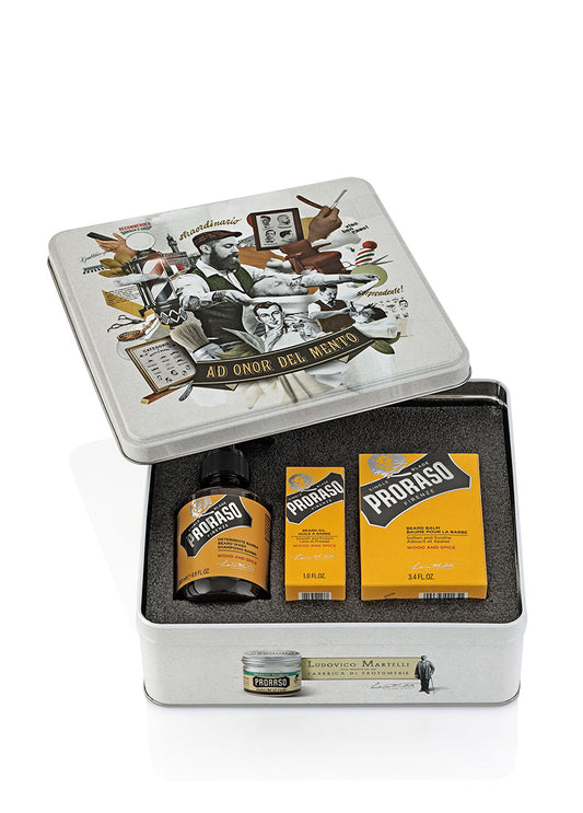 Proraso Sakal Bakım Seti - Wood and Spice