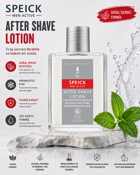 Speick Men Active Tıraş Sonrası Losyon, 100ml