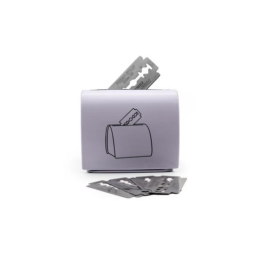 Metal Atık Jilet Kutusu, Beyaz