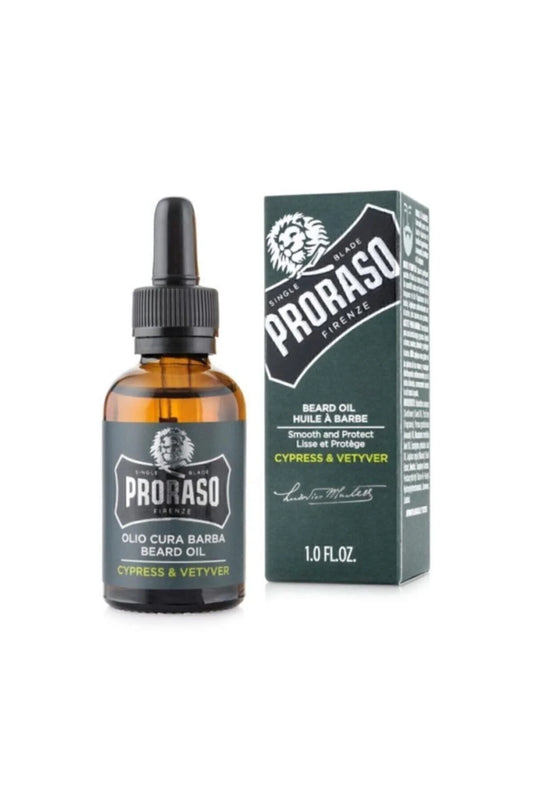 Proraso Sakal Bakım Yağı - Cypress & Vetyver, 30ml