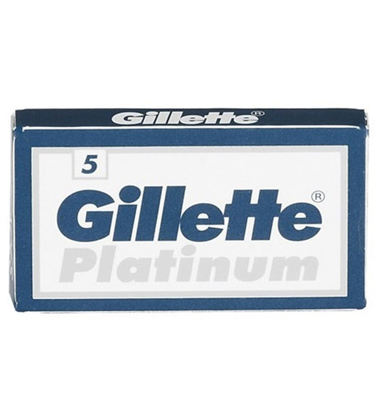 Gillette Plaitinum Çift Kenar Tıraş Jileti 5li