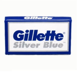 Gillette Silver Blue Çift Kenarlı Tıraş Jileti 5'li