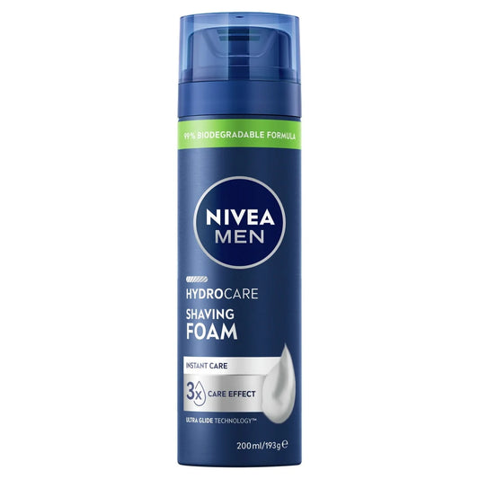 Nivea Men Hydrocare Tıraş Köpüğü, 200ml