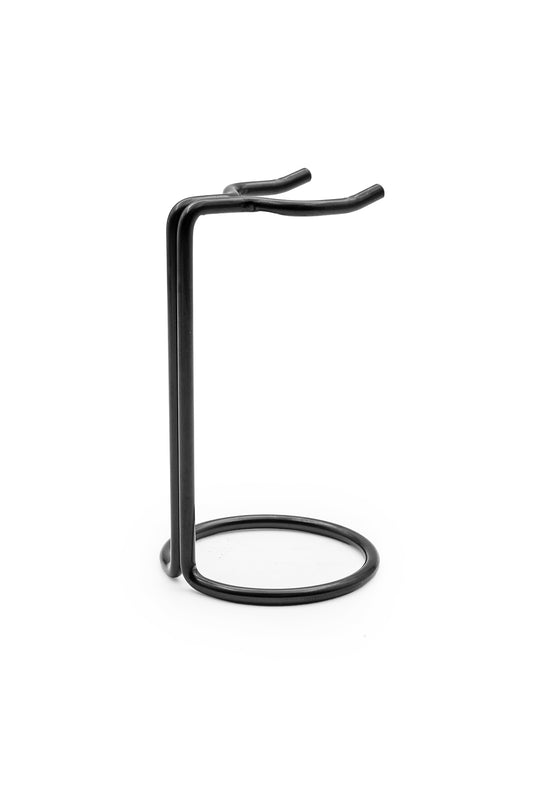 Yaqi Tıraş Fırçası İçin Siyah Metal Stand, Kaymaz ve Dengeli Taban