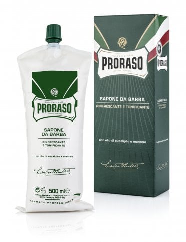 Proraso Tıraş Kremi - Okaliptüs Yağı ve Mentollü, 500ml
