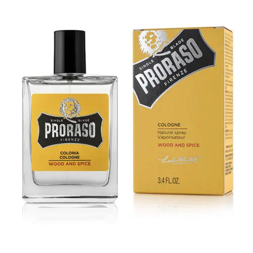 Proraso Eau de Cologne, Wood & Spice, 100ml