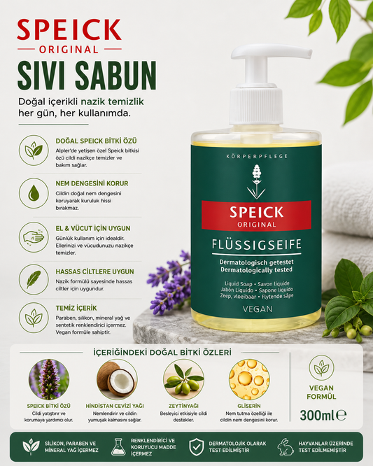 Speick Original Sıvı Sabun, 300ml