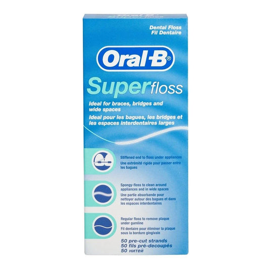 Oral-B Super Floss Diş İpi, 50li