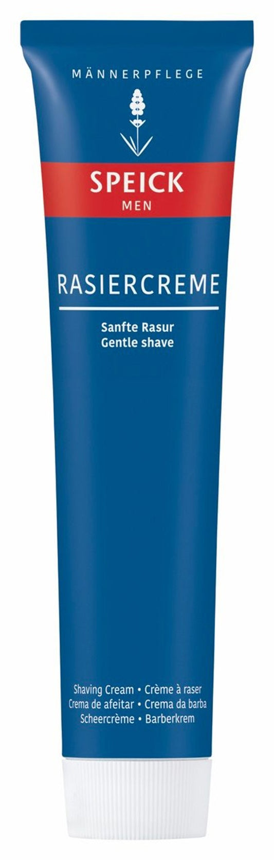 Speick Men Tıraş Kremi 75 ml – Doğal Tıraş Kremi, Hassas Ciltler İçin, Vegan, Yoğun Köpük