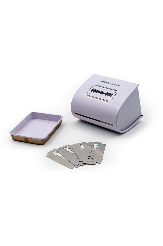 Metal Atık Jilet Kutusu, Beyaz